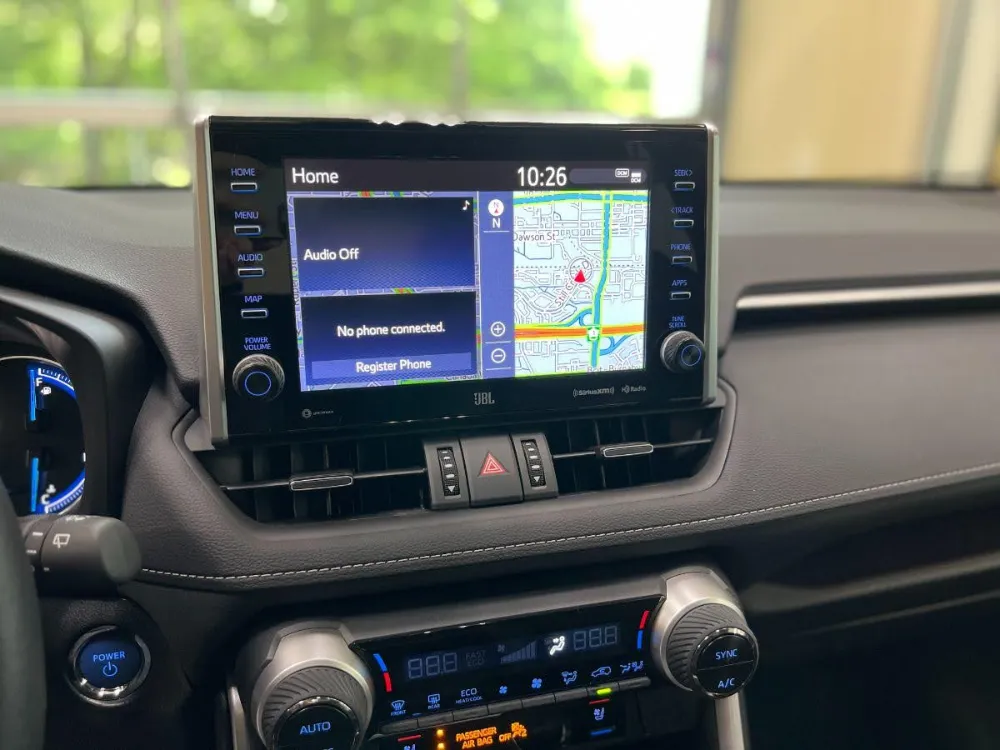 2022 RAV4 Hybrid Limited Photo Gallery Silver Black Interior 23